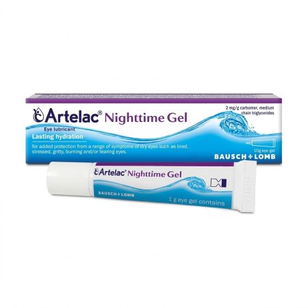 Artelac Night Time Eye Gel 10g – Preservative-Free Overnight Lubricating Gel
