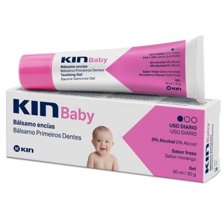 Kin Baby Teething Gel 30ml – Soothing Oral Gel for Infant Teething Discomfort