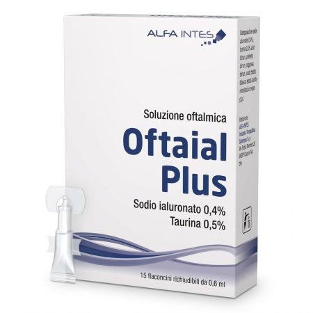 Oftaial Plus Eye Drops 0.6% 15ml Vial – Antibacterial & Anti-Inflammatory Ophthalmic Solution