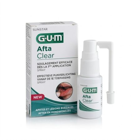 Gum AftaClear Spray – Fast-Acting Oral Ulcer Relief Spray 24ml