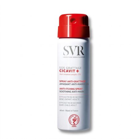 SVR Cicavit+ SOS Grattage Spray 40ml – Anti-Itch Soothing Spray for Irritated Skin