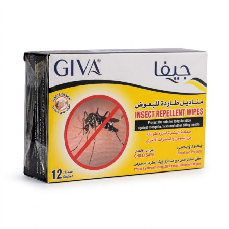 Ziva Insect Repellent Wipes 12’s – Convenient Mosquito & Insect Protection On-the-Go