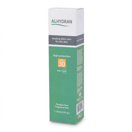Alhydran SPF 30 Moisturizing Cream – Scar Care & Sun Protection – 59 ml
